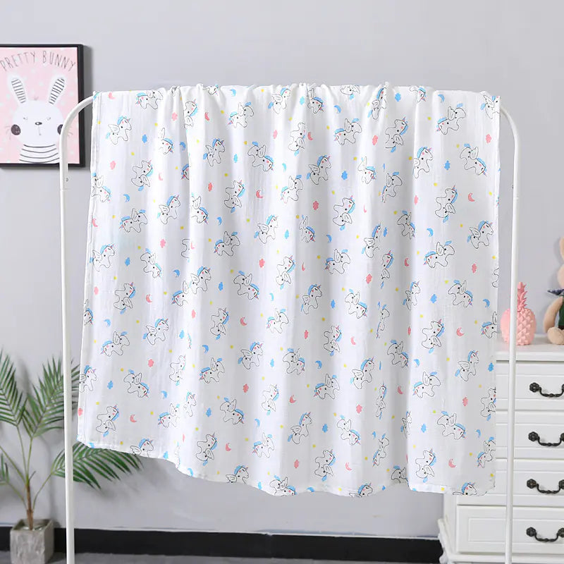 Dual Layer Soft Bamboo Baby Towel 110x120cm