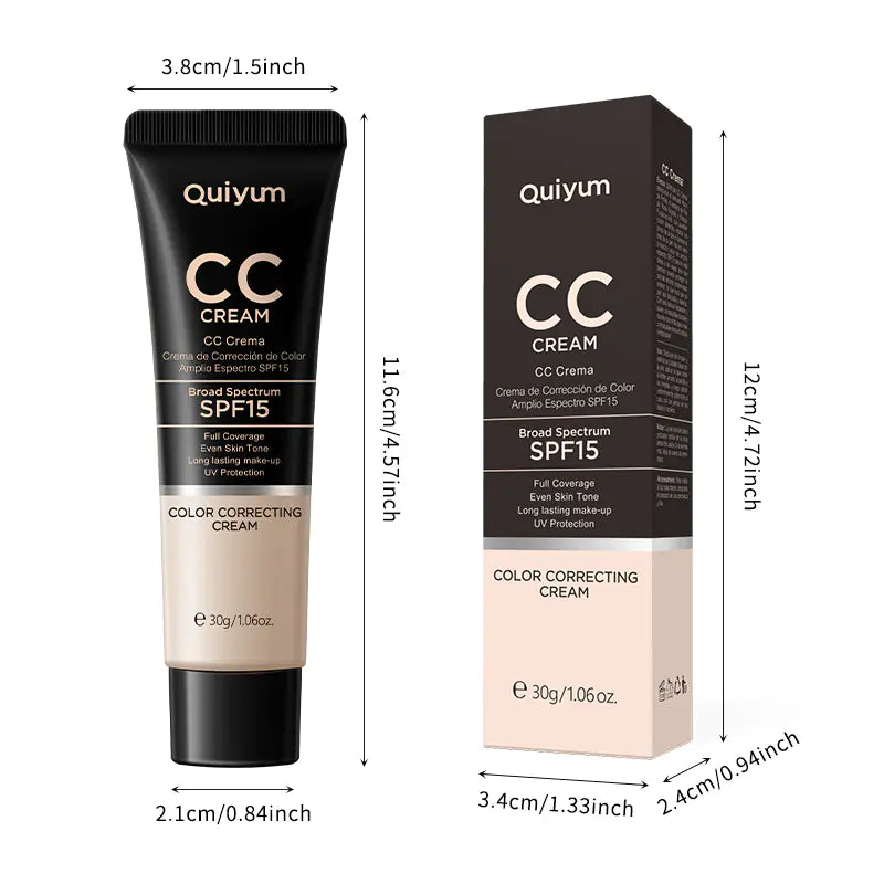 Quiyum Radiant CC Cream 30ml - Hydrate & Conceal