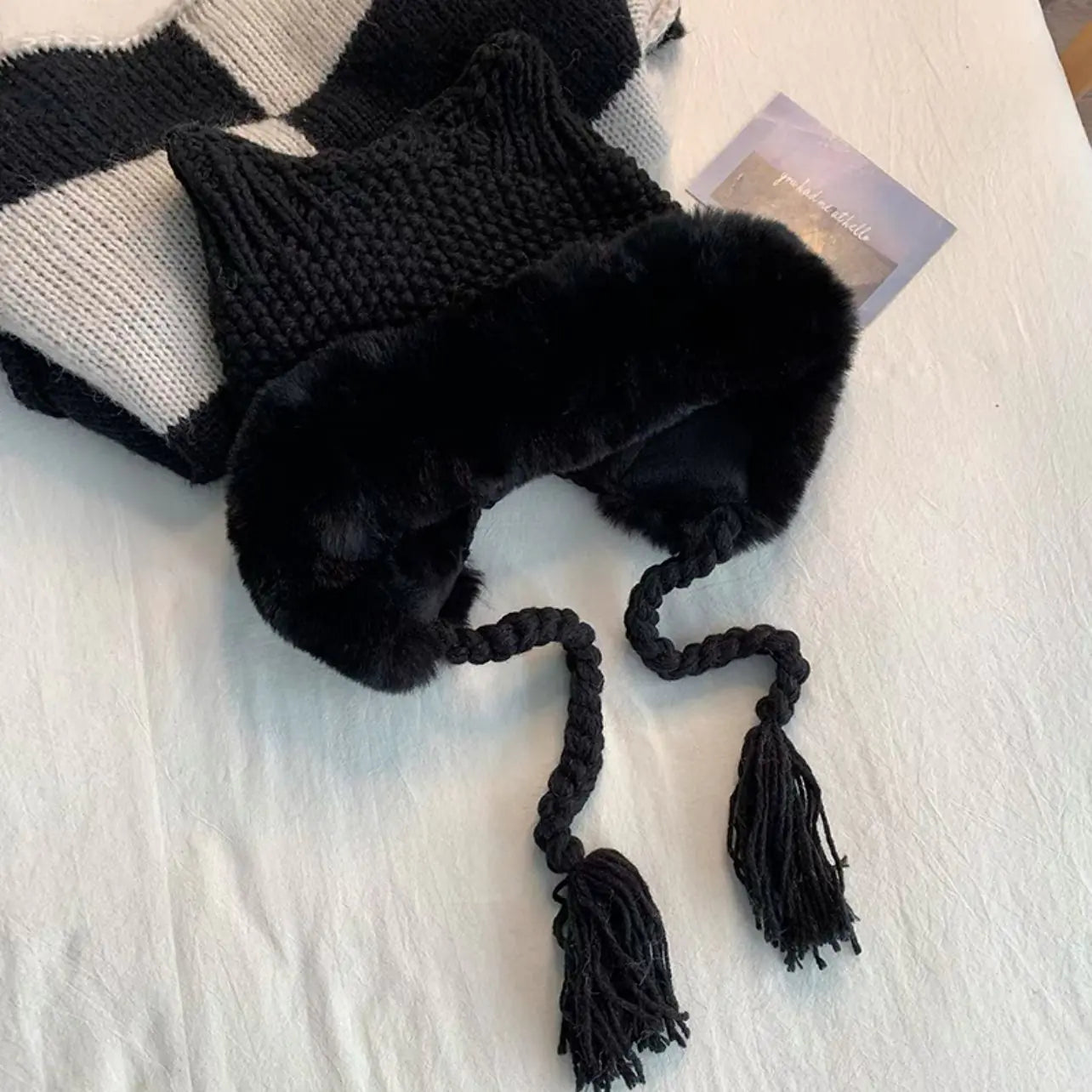 Chic Cat Ear Beanie Hat