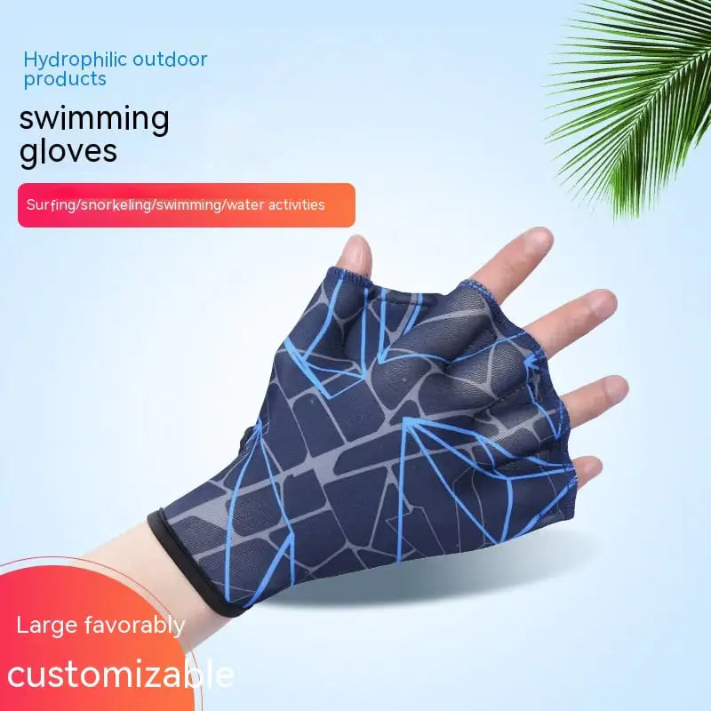 AquaBoost Webbed Swim Gloves