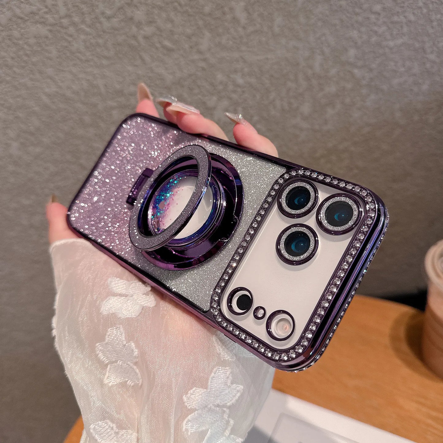 Sparkle Diamond Magnetic iPhone Case