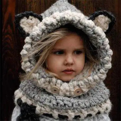 Artisan Fox & Cat Winter Hat Set