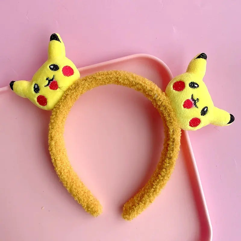 Chic Strawberry Bear Plush Headband