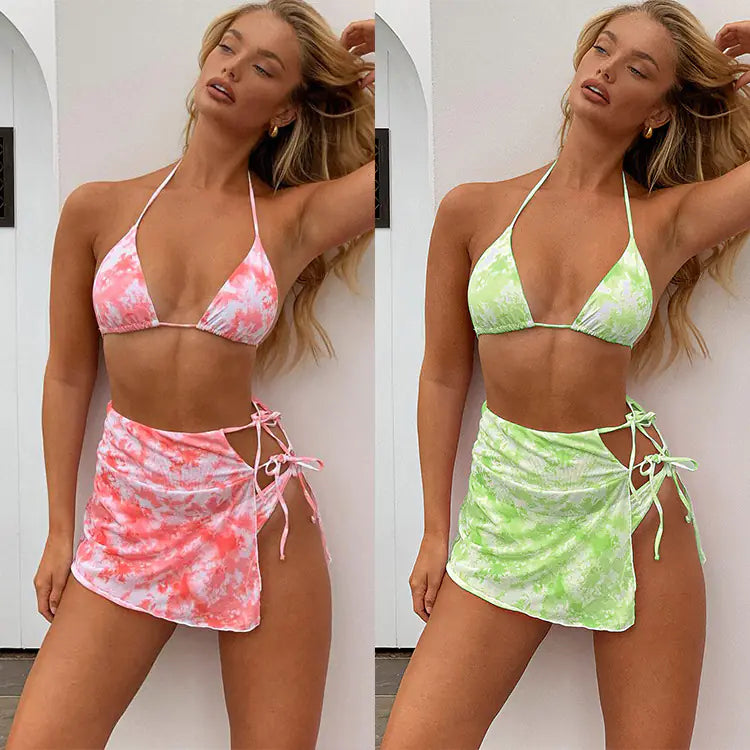 Splash Tie-Dye Bikini Set