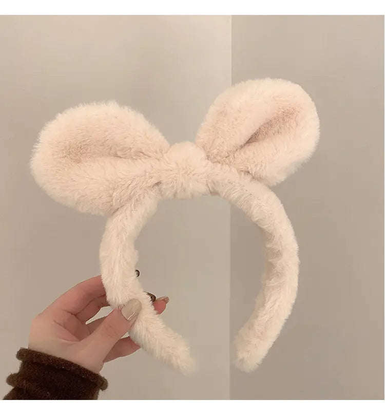 Chic Strawberry Bear Plush Headband