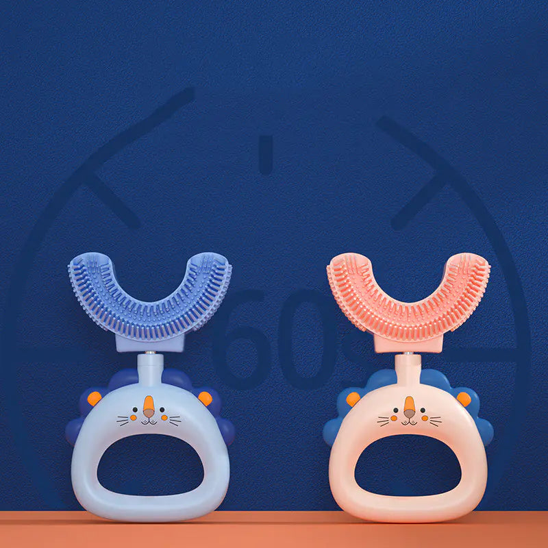 Kids' U-Shape Lion Toothbrush