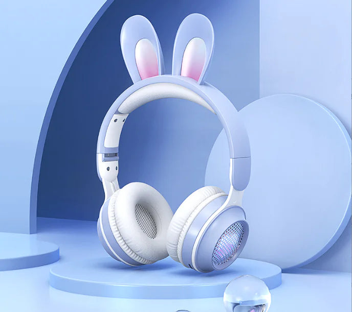 Bunny Beats RGB Wireless Headphones for Kids