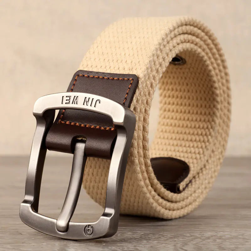 Men's Durable Canvas Outdoor Belt