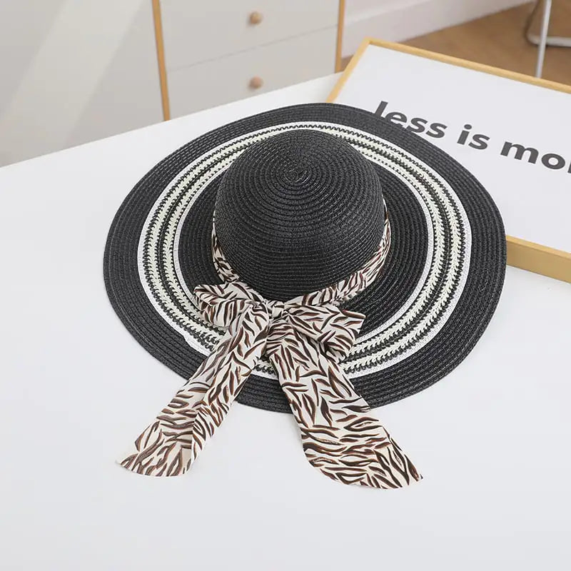 Chic Foldable Straw Beach Hat