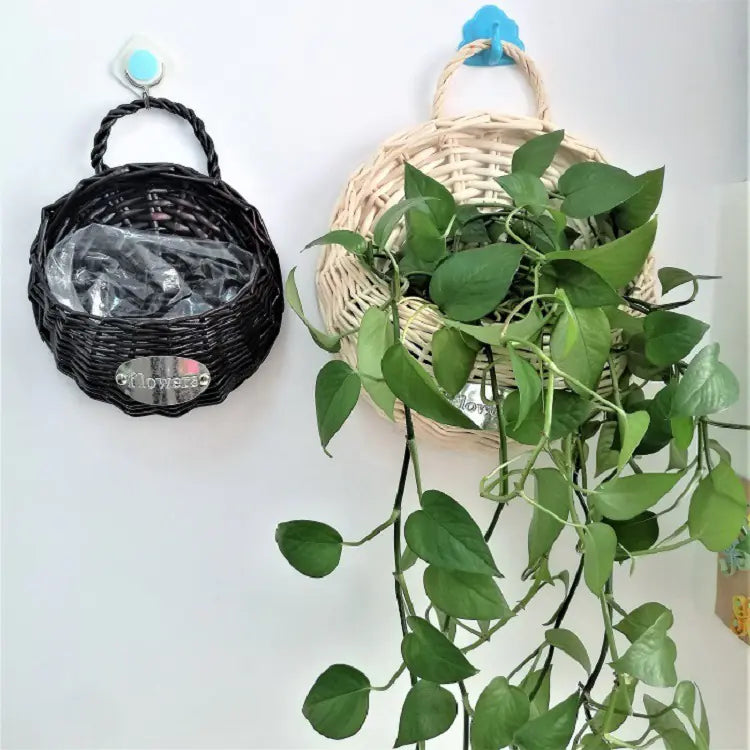 Rustic Handwoven Plant Holder