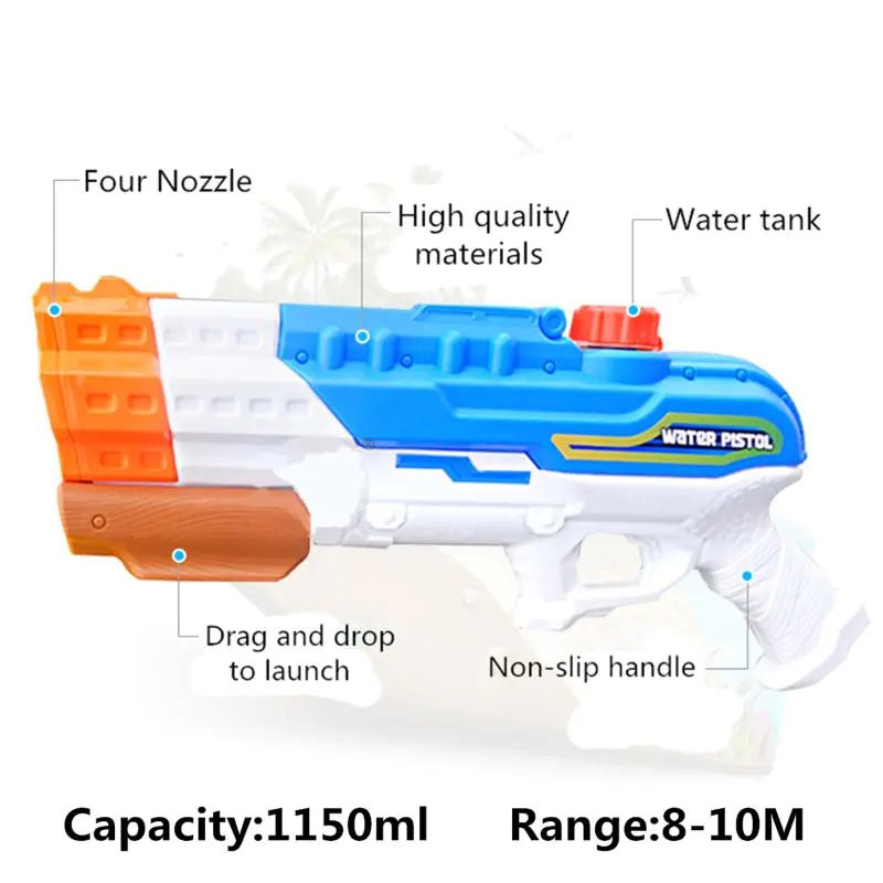 Quad-Nozzle Pool Blaster