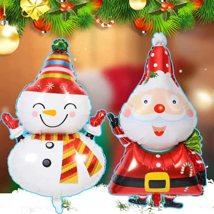 Santa Foil Fest - Christmas Celebration Balloons