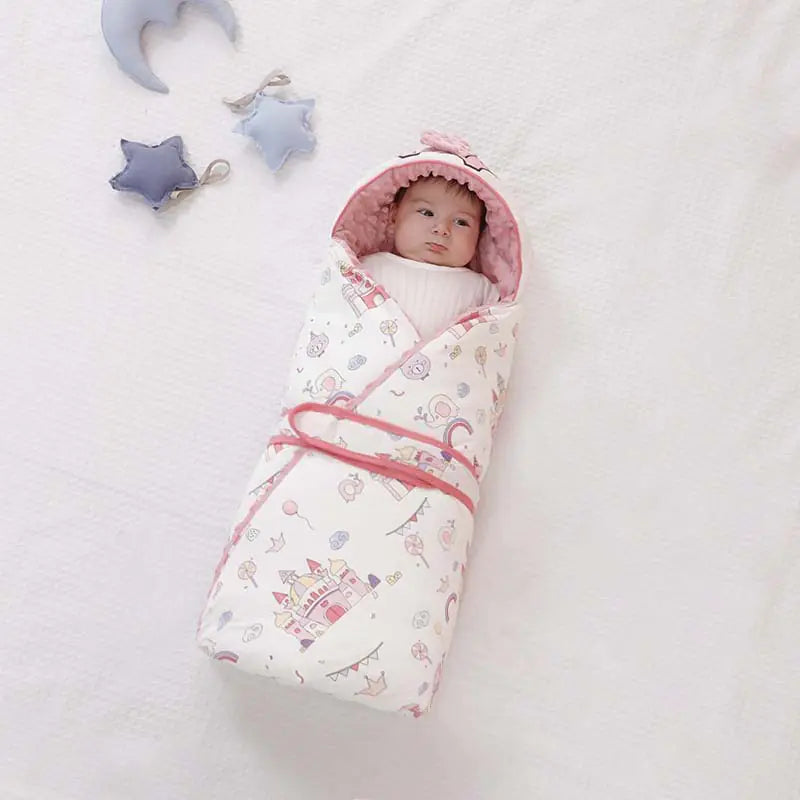 Cozy Cotton Baby Swaddle Blanket