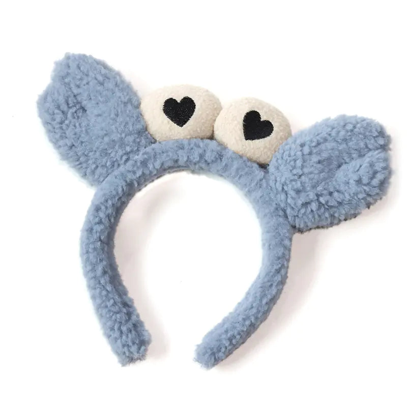 Chic Strawberry Bear Plush Headband