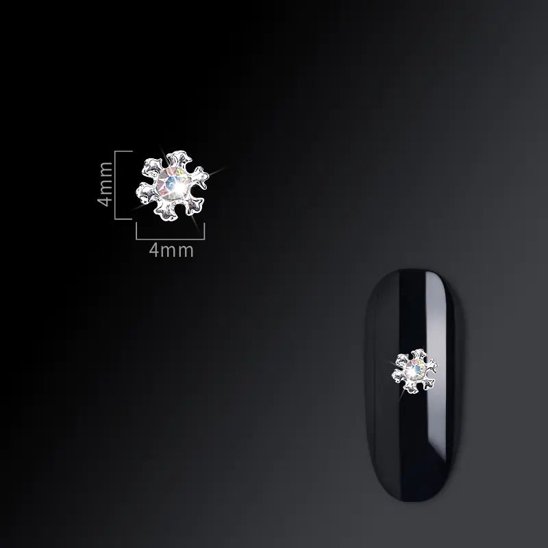 Frosty Flair Christmas Nail Charms
