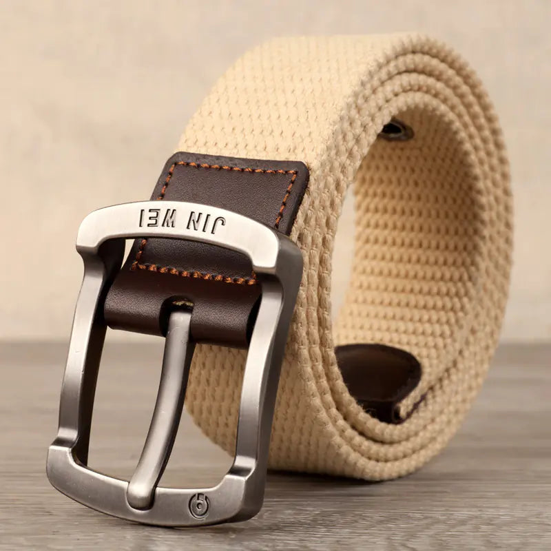 Men's Durable Canvas Outdoor Belt