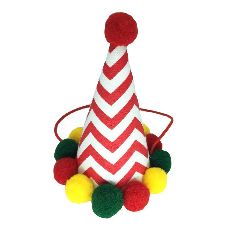 New Pet Christmas Ornament with Hat and Bow Tie