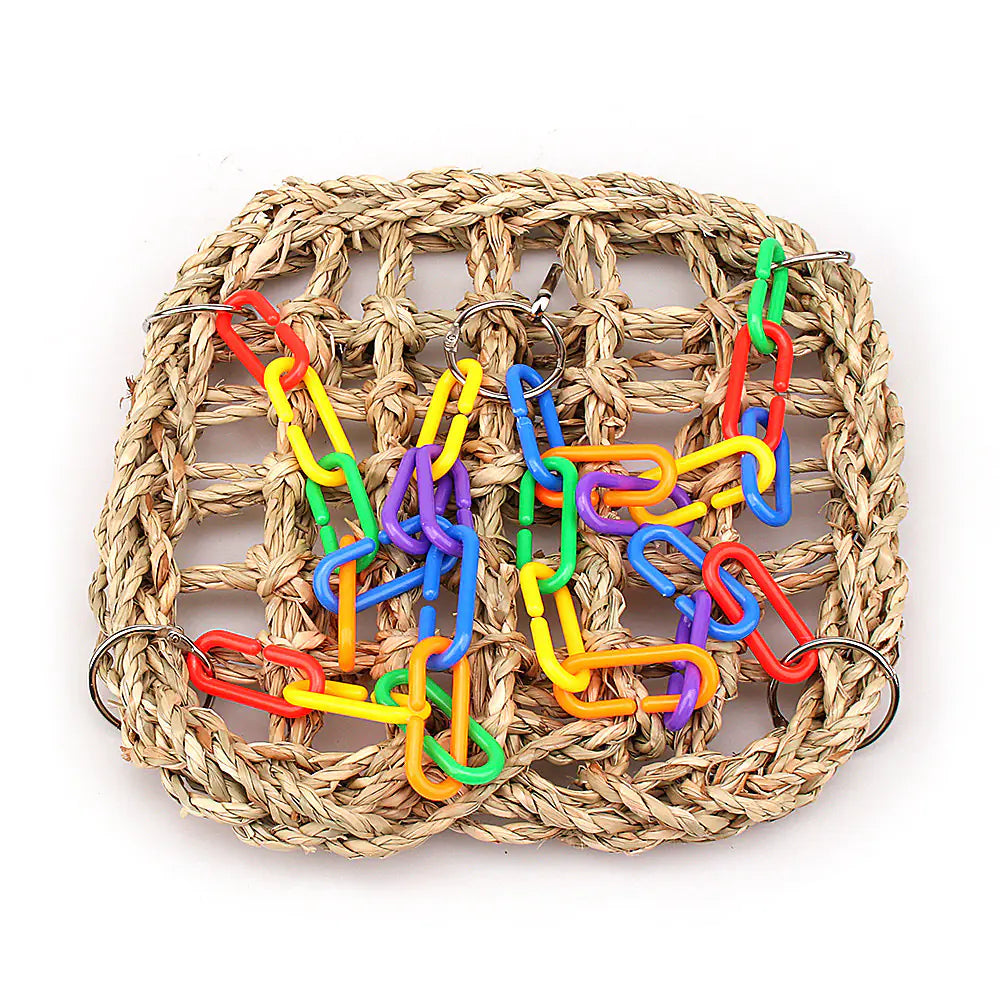 Parrot Climbing Swing and Bird Cage Accessories