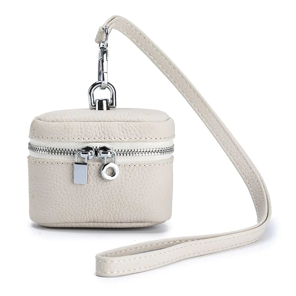 Compact Leather Coin Holder