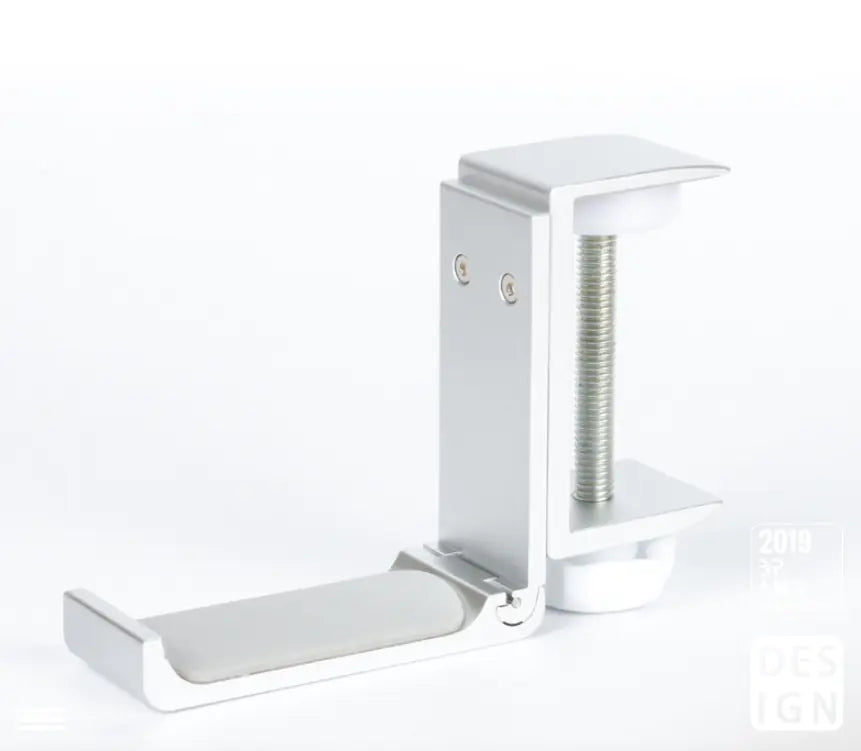 Sleek Metal Headphone Desk Mount