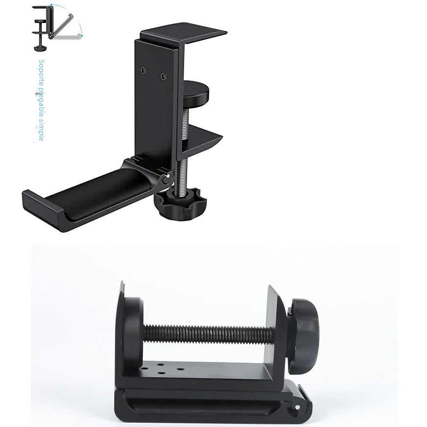 Sleek Metal Headphone Desk Mount