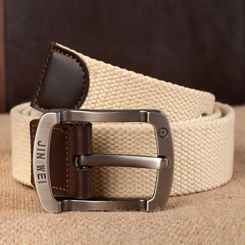 Men's Durable Canvas Outdoor Belt