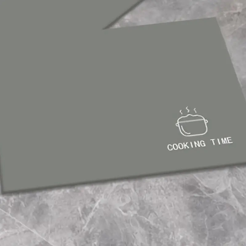 Slate Safety Kitchen Mat - 19.6x31.5in