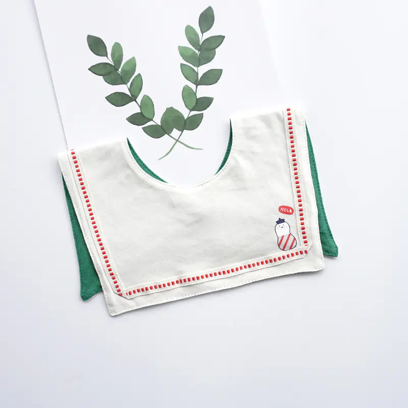 Infant Mealtime Cotton Bib