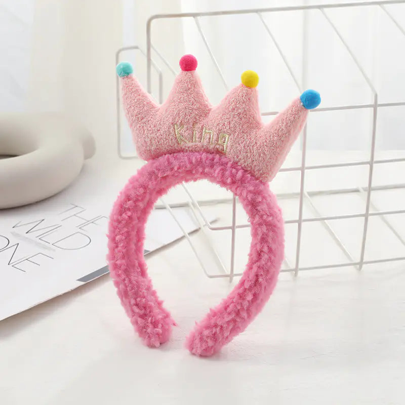 Chic Strawberry Bear Plush Headband