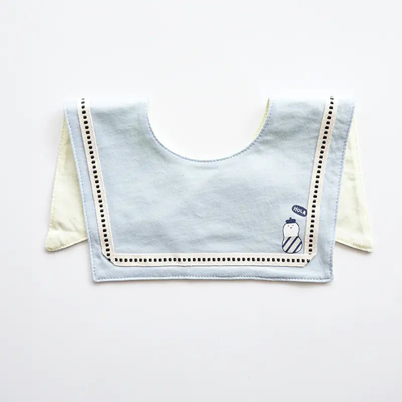 Infant Mealtime Cotton Bib