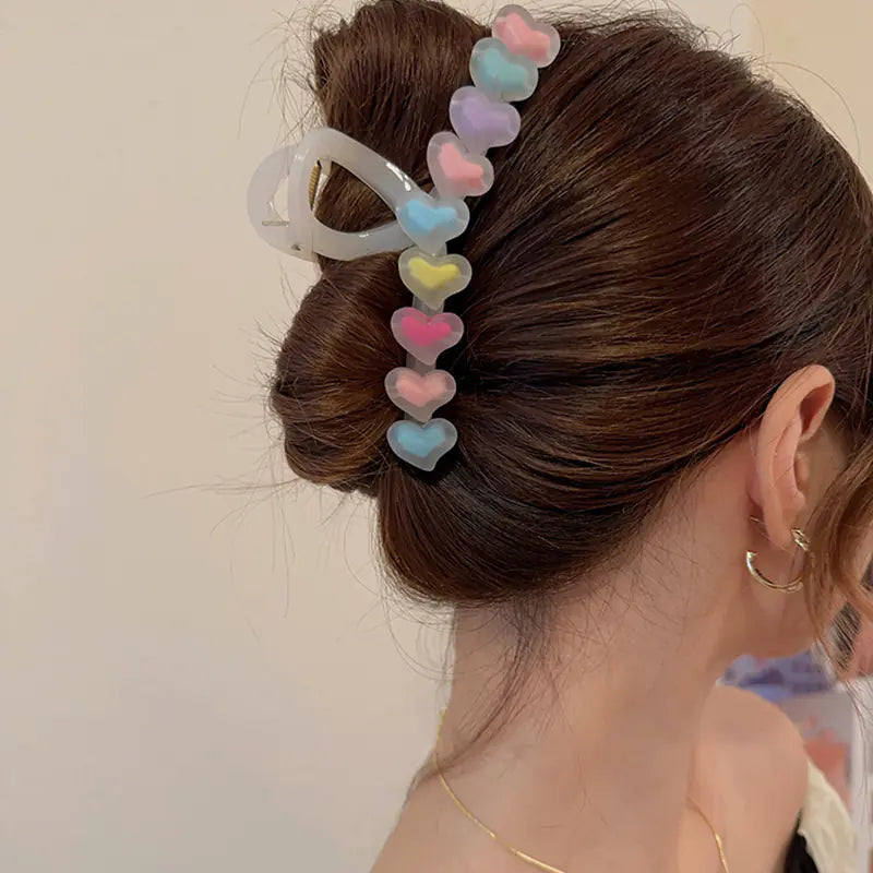 Chic Love Star Clip - Elegant Hair Accessory